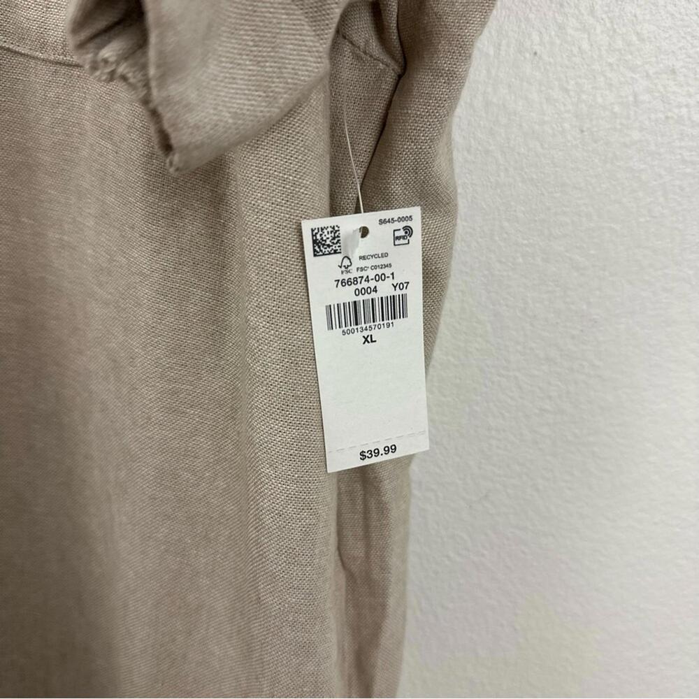 SOLD
NWT Old Navy Linen Blend Shirt Button Down Dress Women's Size XL - Picture 6 of 7